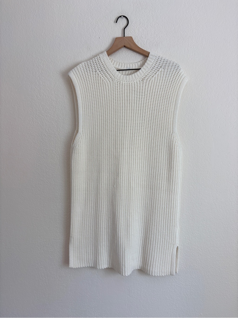 NWT Anine Bing Cable Knit Olivier Sweater in Ivory - Picture 5 of 12